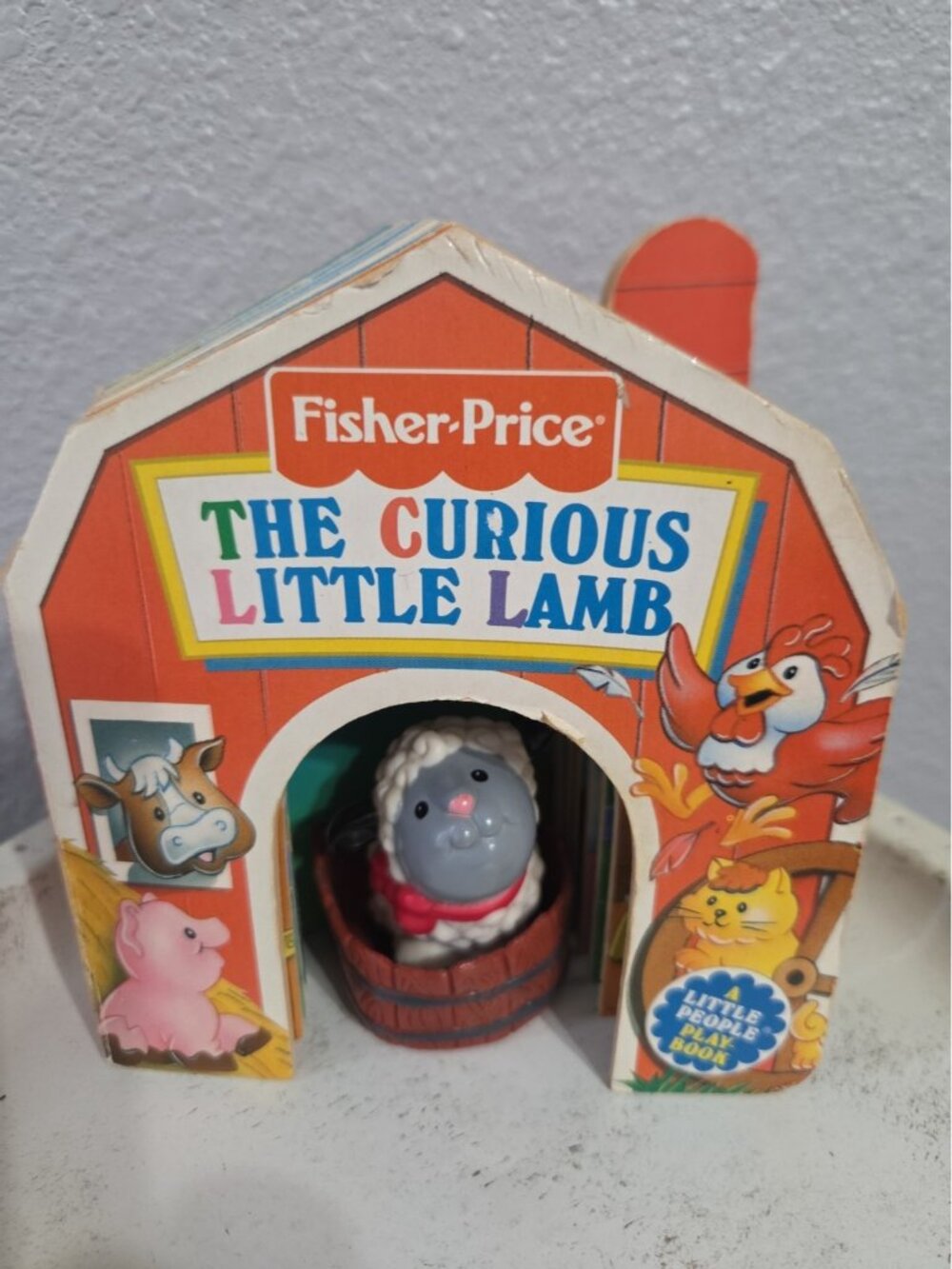 Fisher Price "The Curious Little Lamb" Book